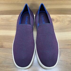 Rothys Fig Python Sneakers Womens 11.5 Round Toe Slip On Comfort